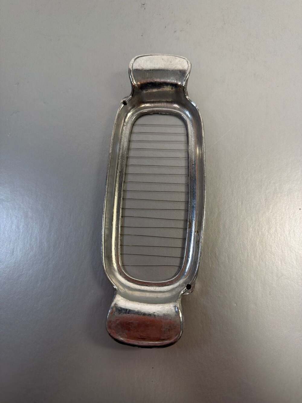 Vintage Unbranded Aluminum Manual Butter Slicer, Cutter